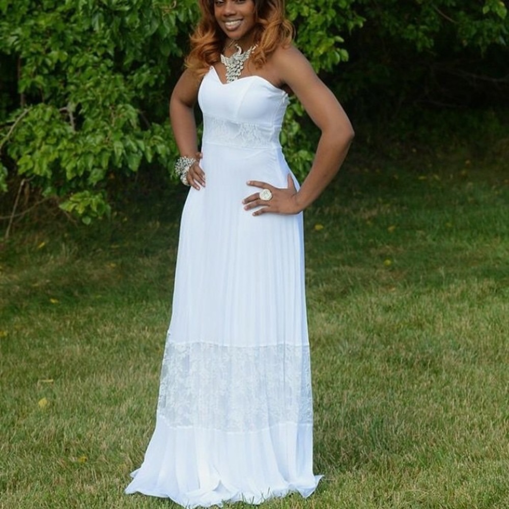 Beautiful White Maxi Dress